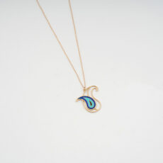 گردنبند مدیا لاک آوین مینا