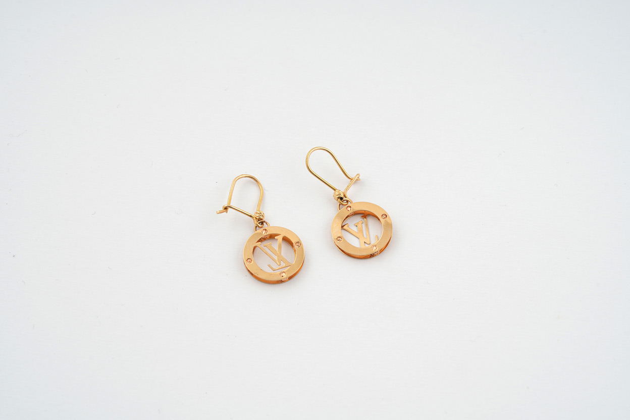 Louis Vuitton earrings گوشواره لوئی ویتون