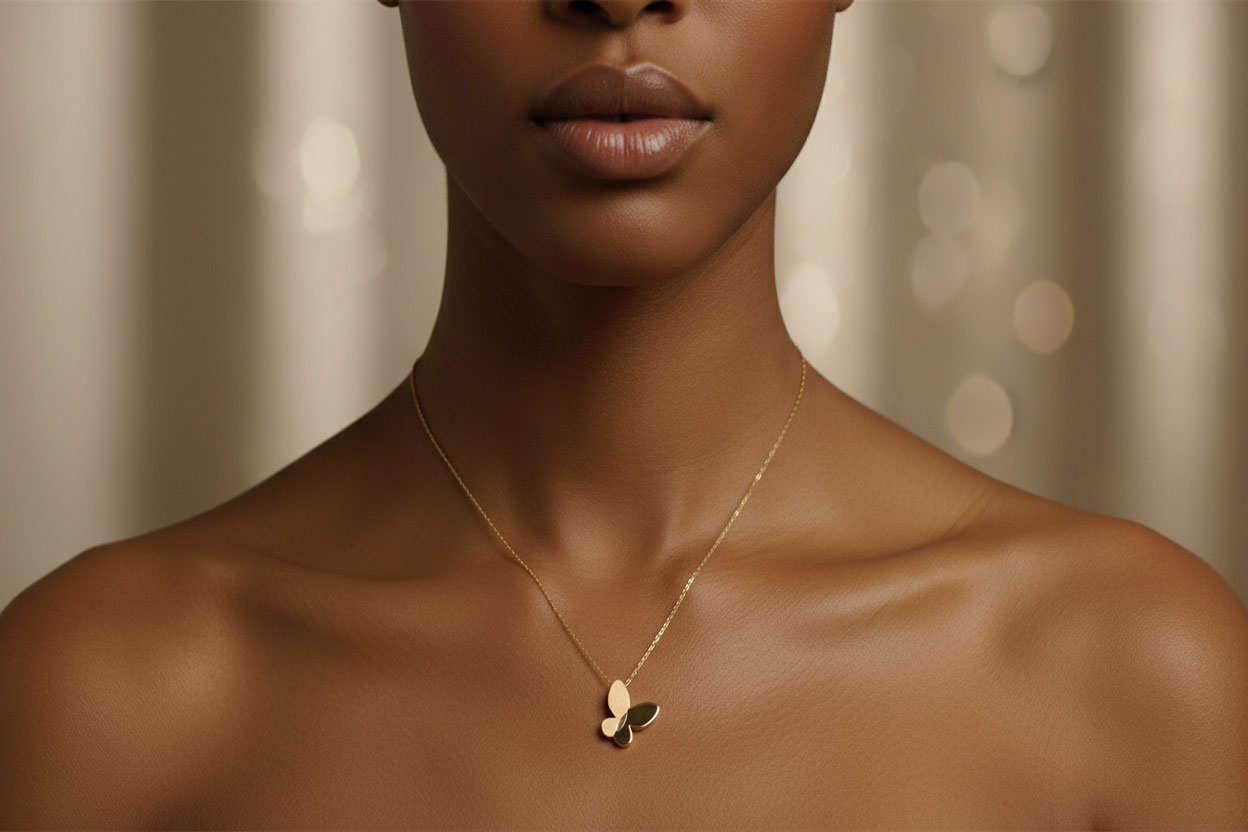 گردنبند ساگلد پروانه