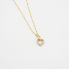 گردنبند تیفانی نگین‌دار با زنجیر