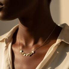 گردنبند چکشی دایره