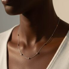 گردنبند آلبرنادو مکعب