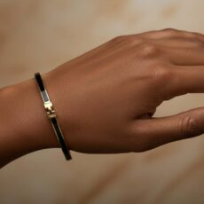 دستبند هرمس مشکی