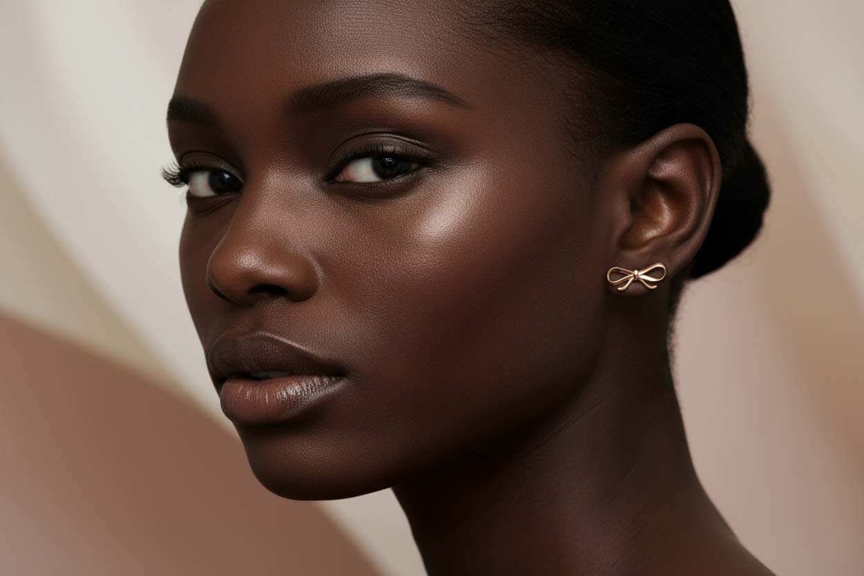 گوشواره پاپیونی