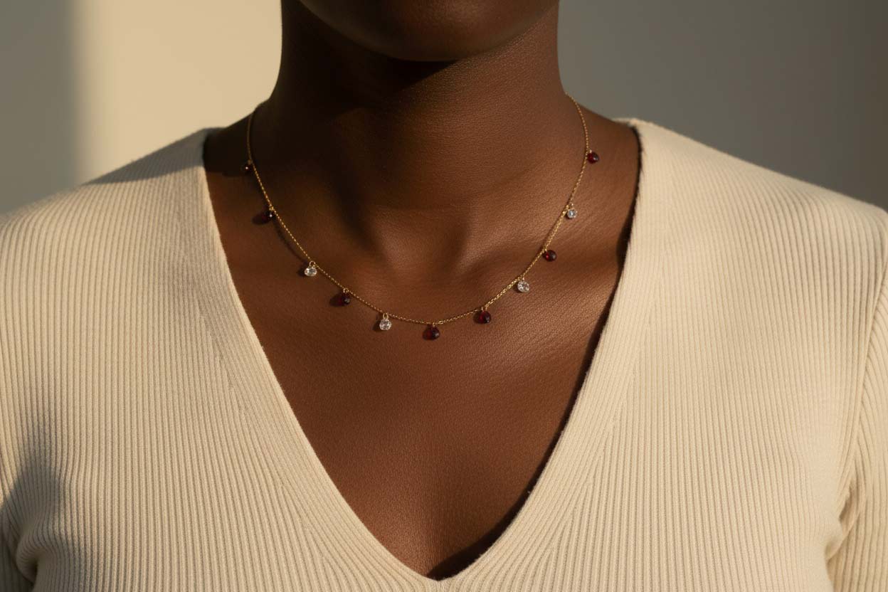 گردنبند شاین الماس