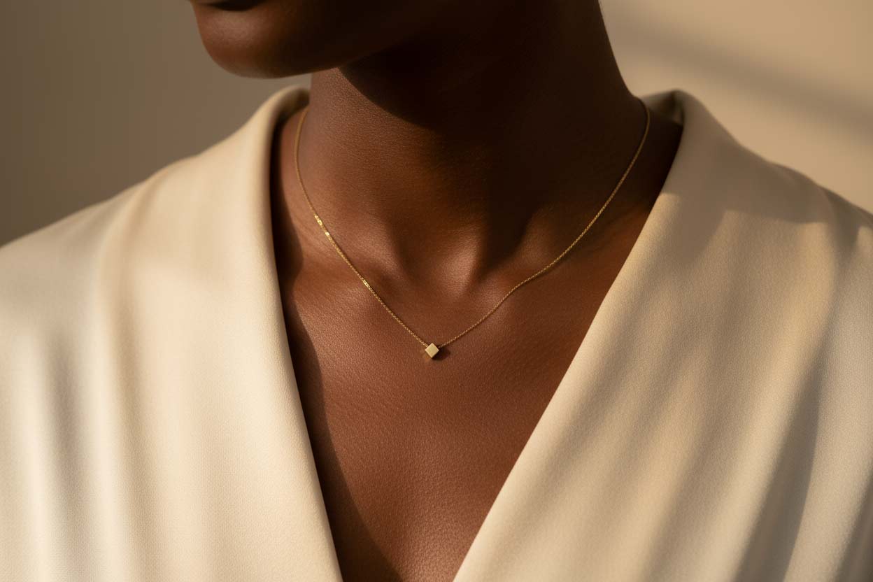 گردنبند لوزی