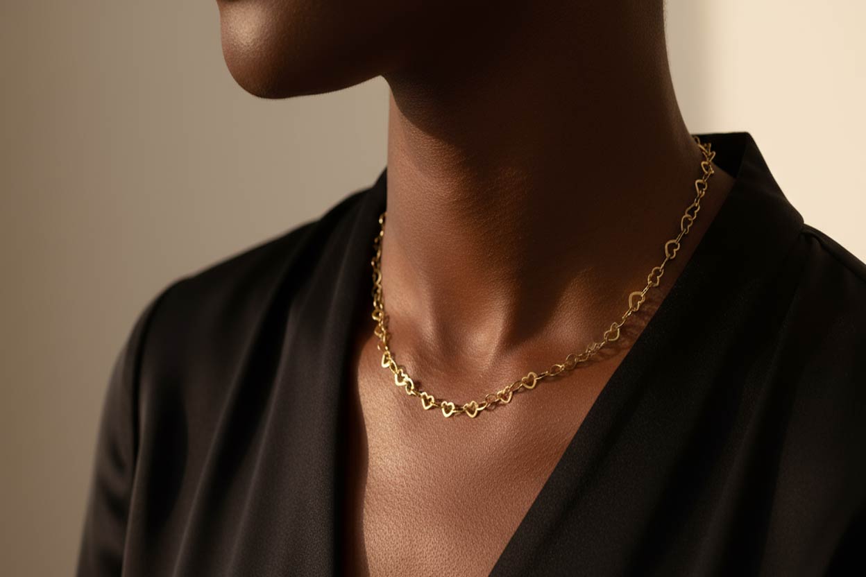 گردنبند قلب کامل