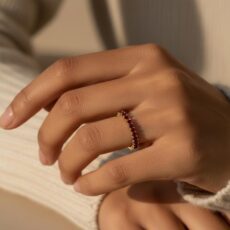 انگشتر باگت سرخابی