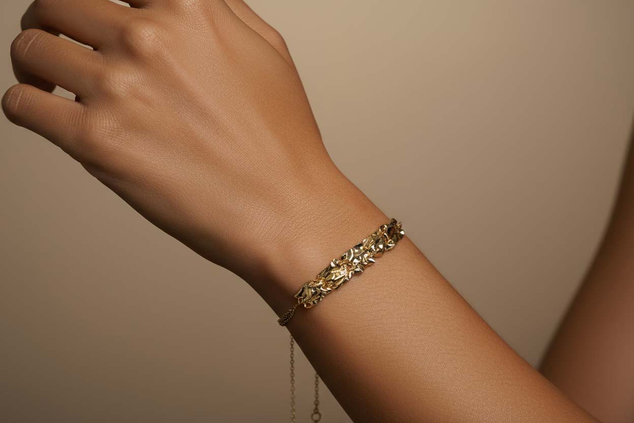 دستبند چکشی مربع