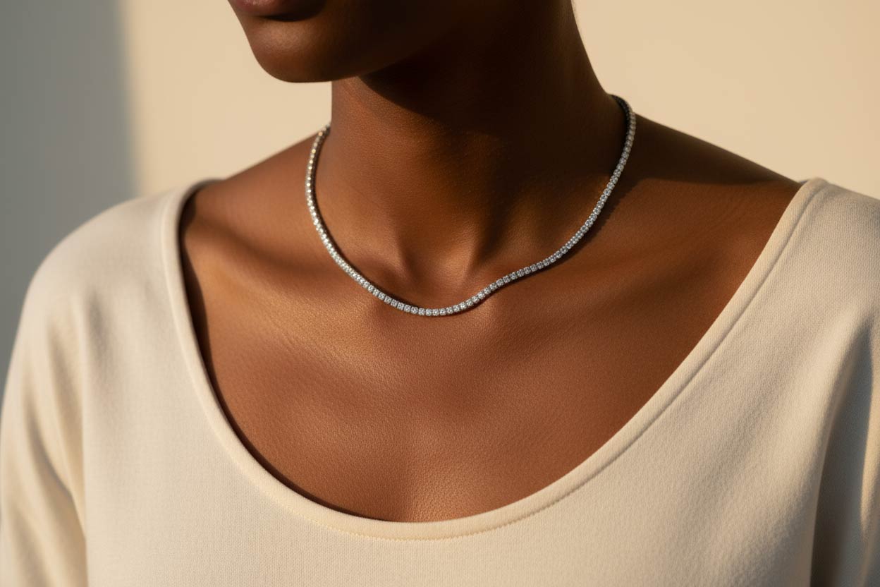 گردنبند تنیس رابر